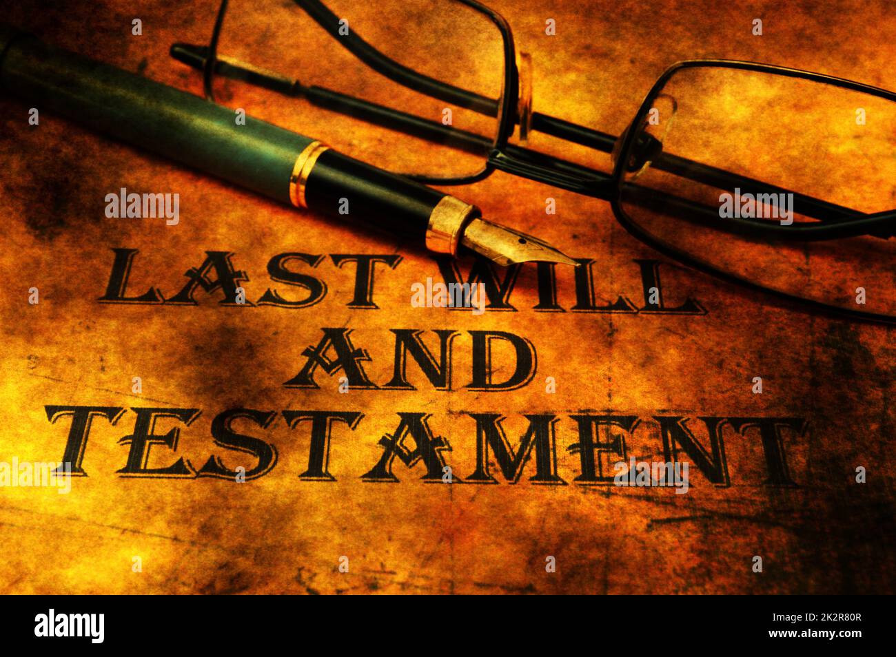Last will and testament Stock Photo Alamy