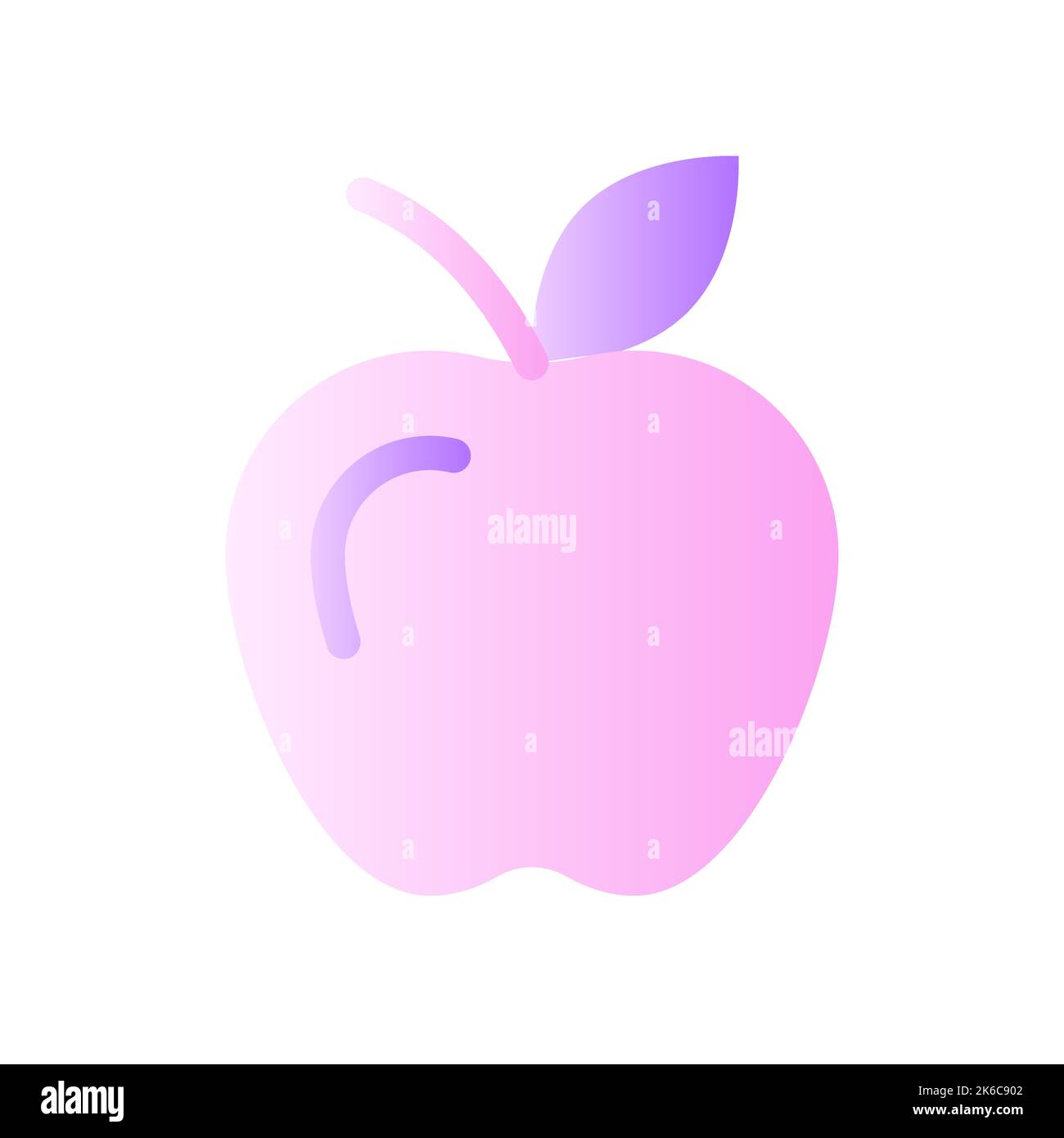 Two tone apple Stock Vector Images Alamy