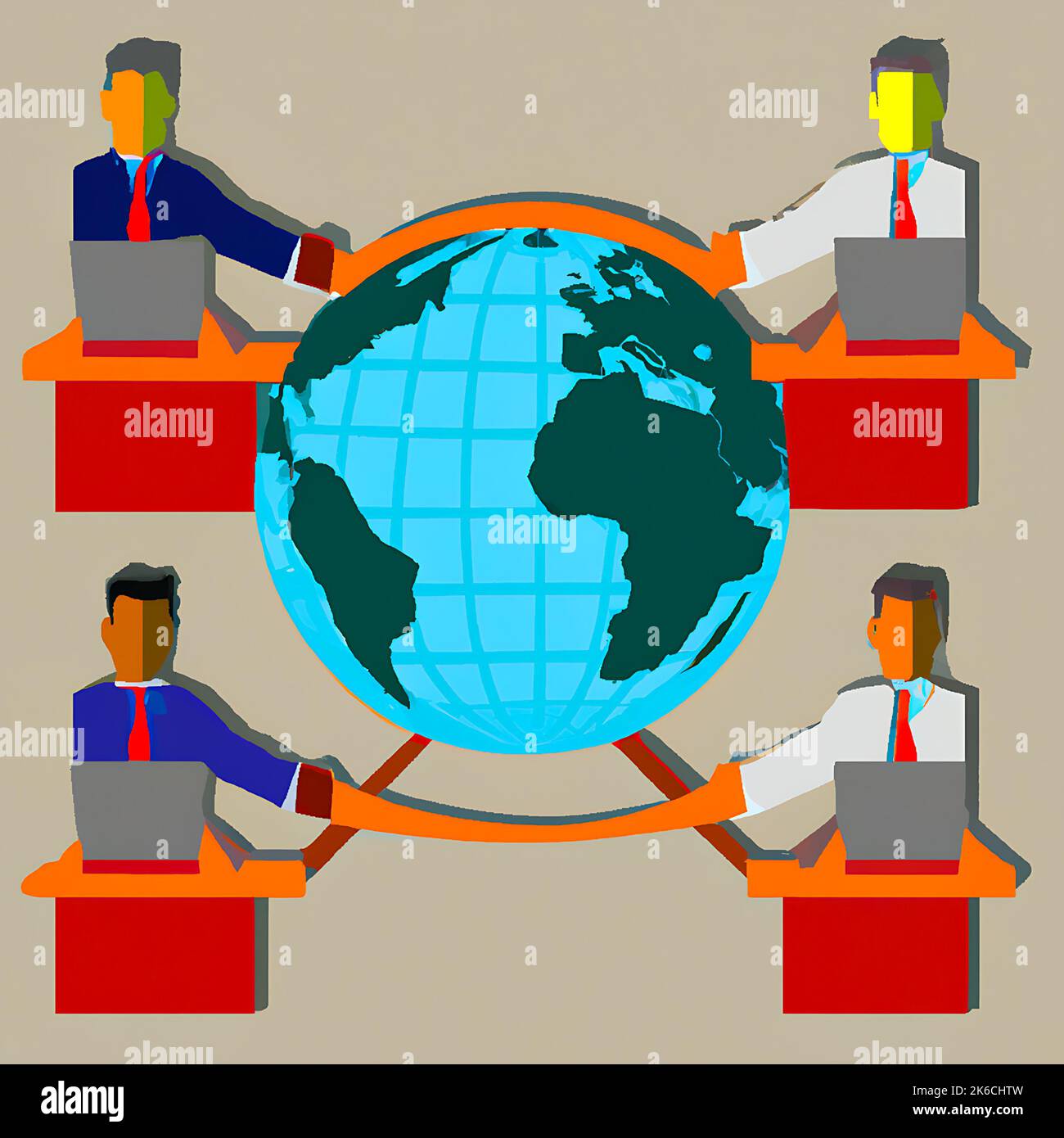 Teamwork cartoon hires stock photography and images Alamy