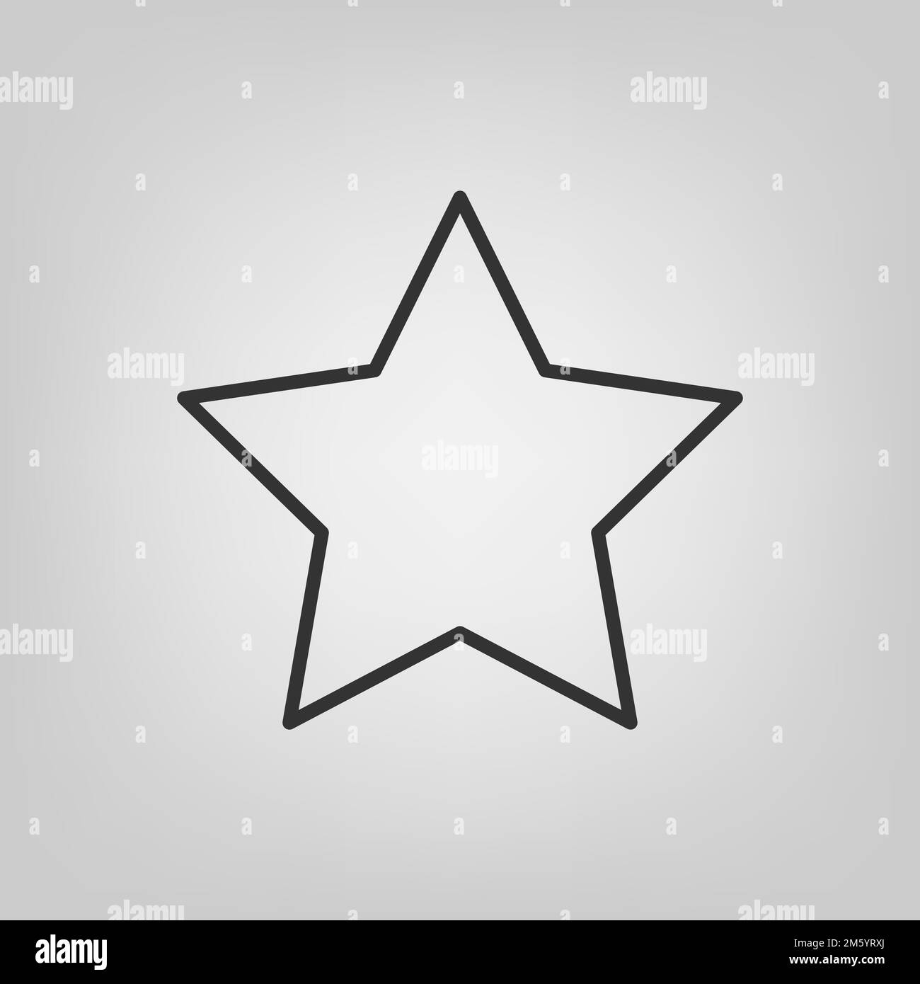 Stroke star geometric shape vector Stock Vector Image & Art Alamy