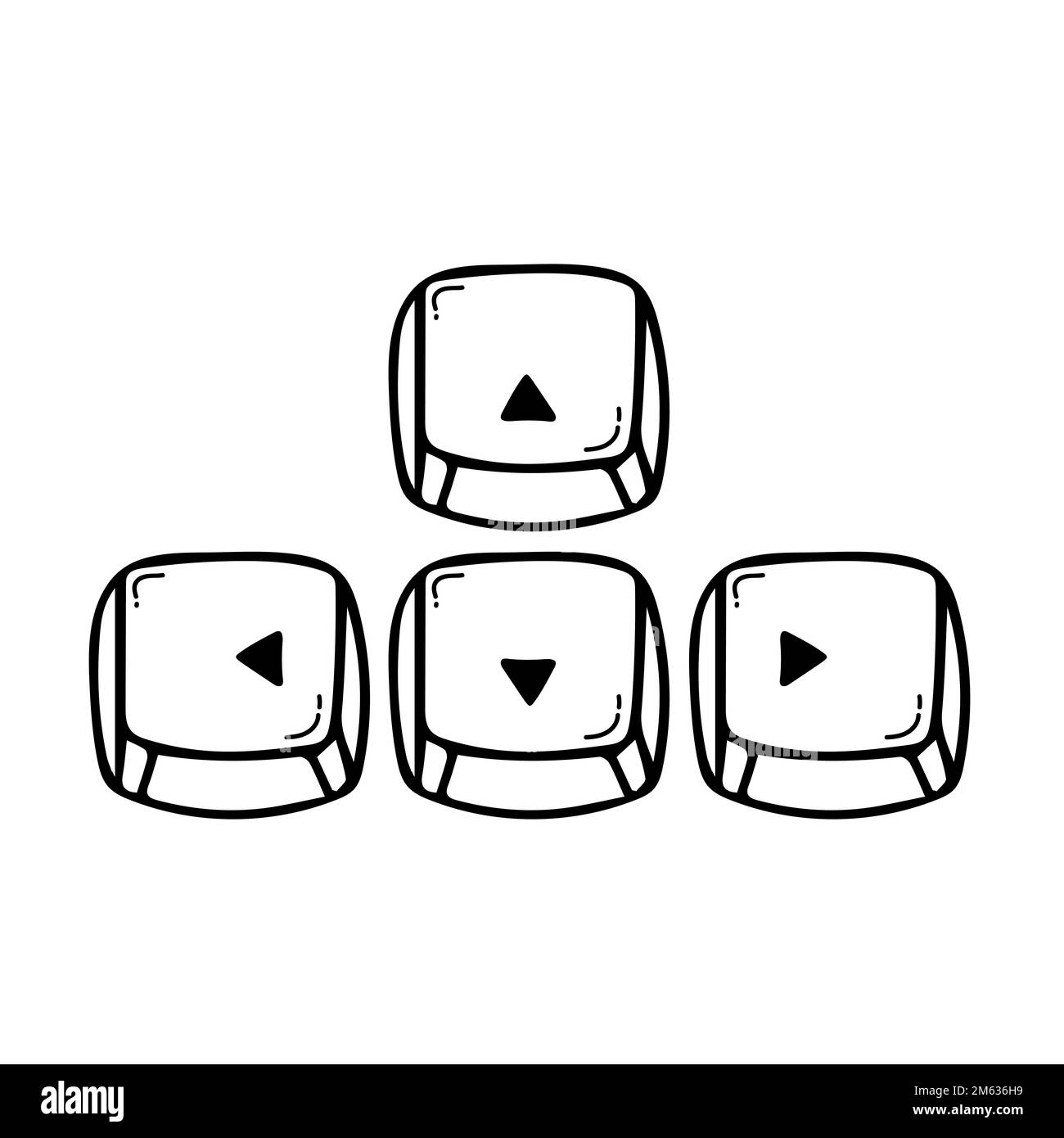 Left And Right Arrow Keys