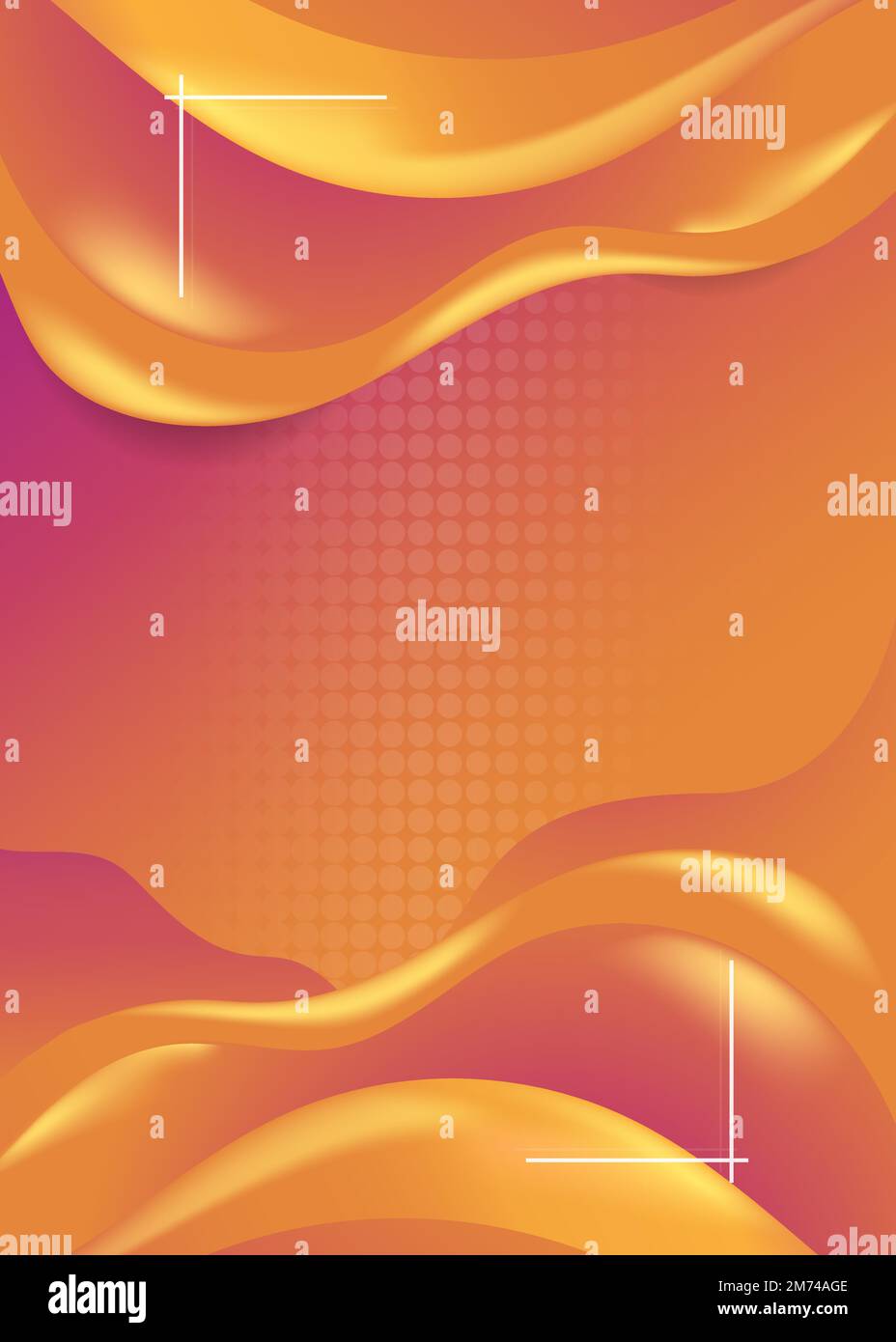 Orange abstract background design vector Stock Vector Image & Art Alamy