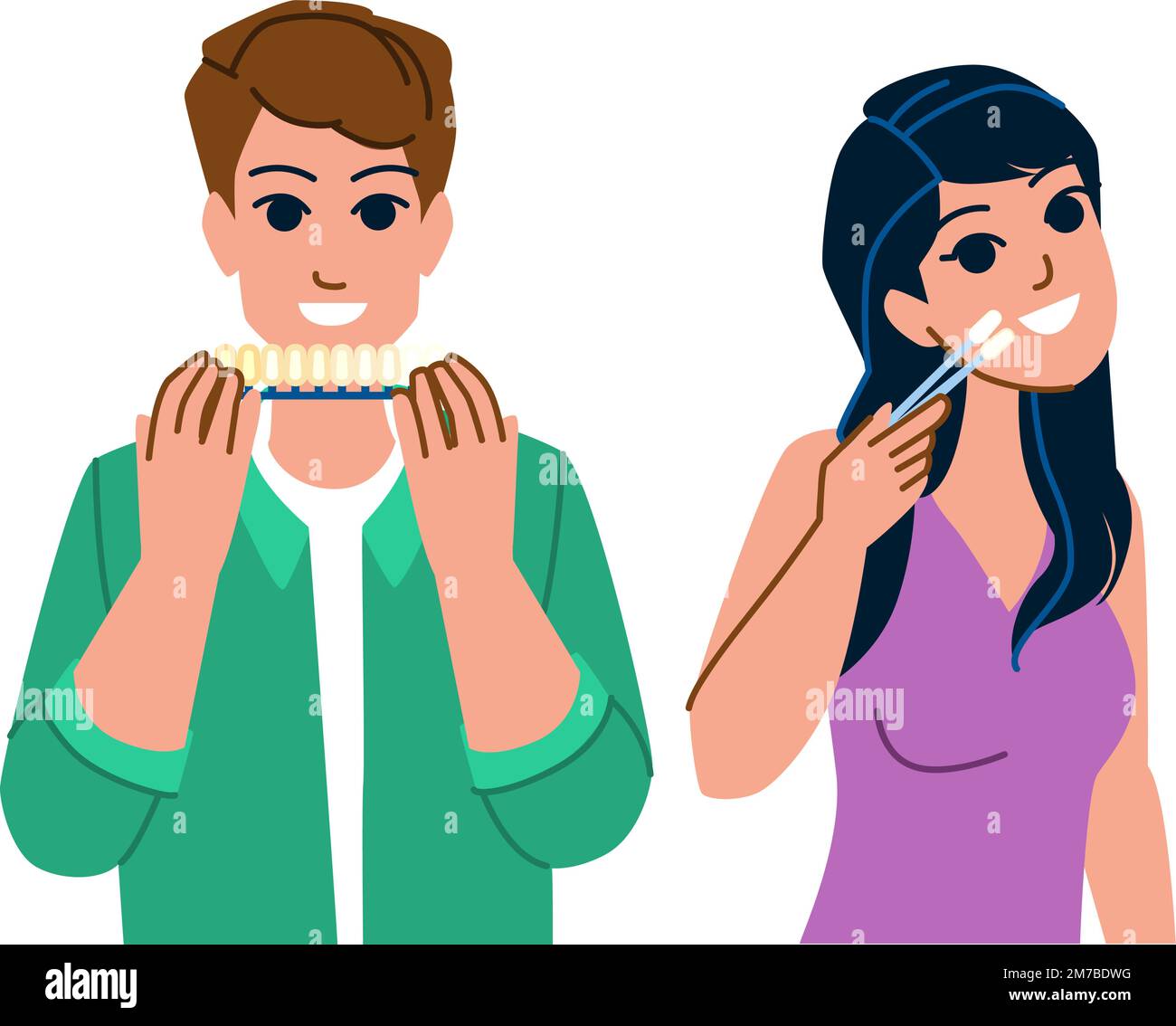 veneers teeth vector Stock Vector Image & Art Alamy