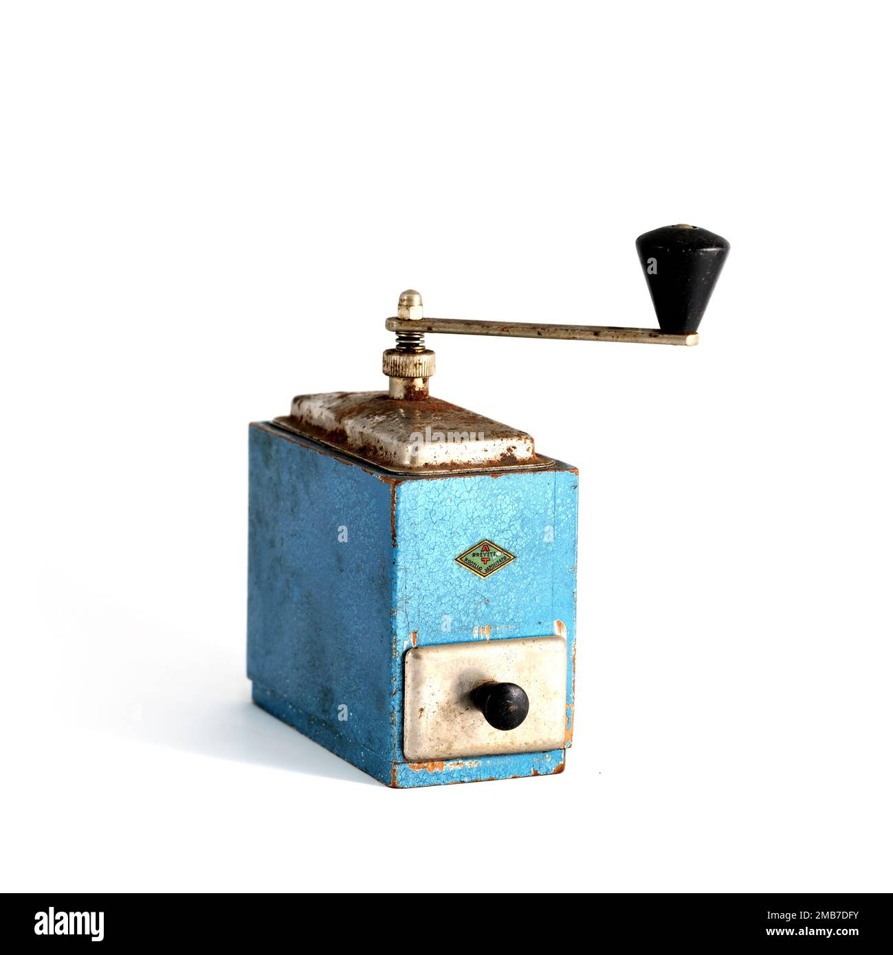 Old Traditional Coffee Mill Stock Photo Alamy