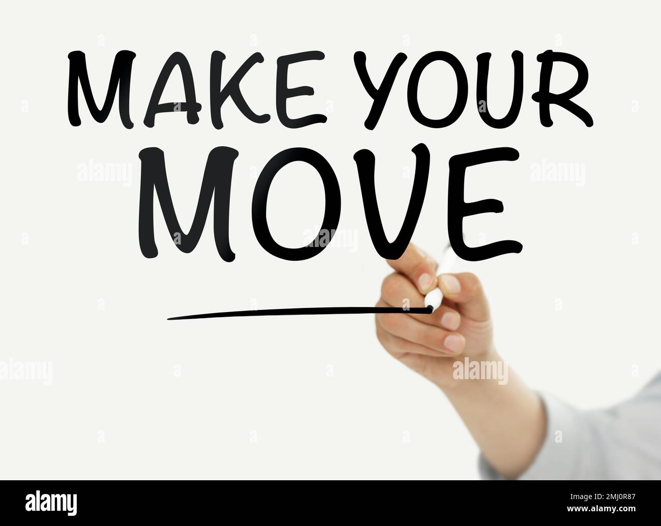 Make your move Stock Photo Alamy