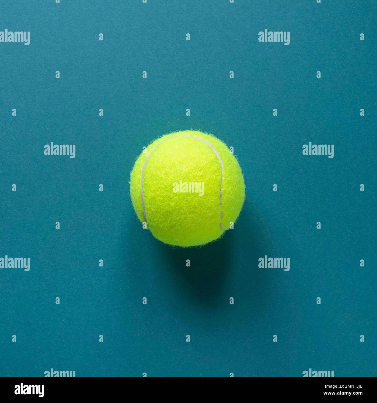top view one tennis ball. High resolution photo Stock Photo Alamy
