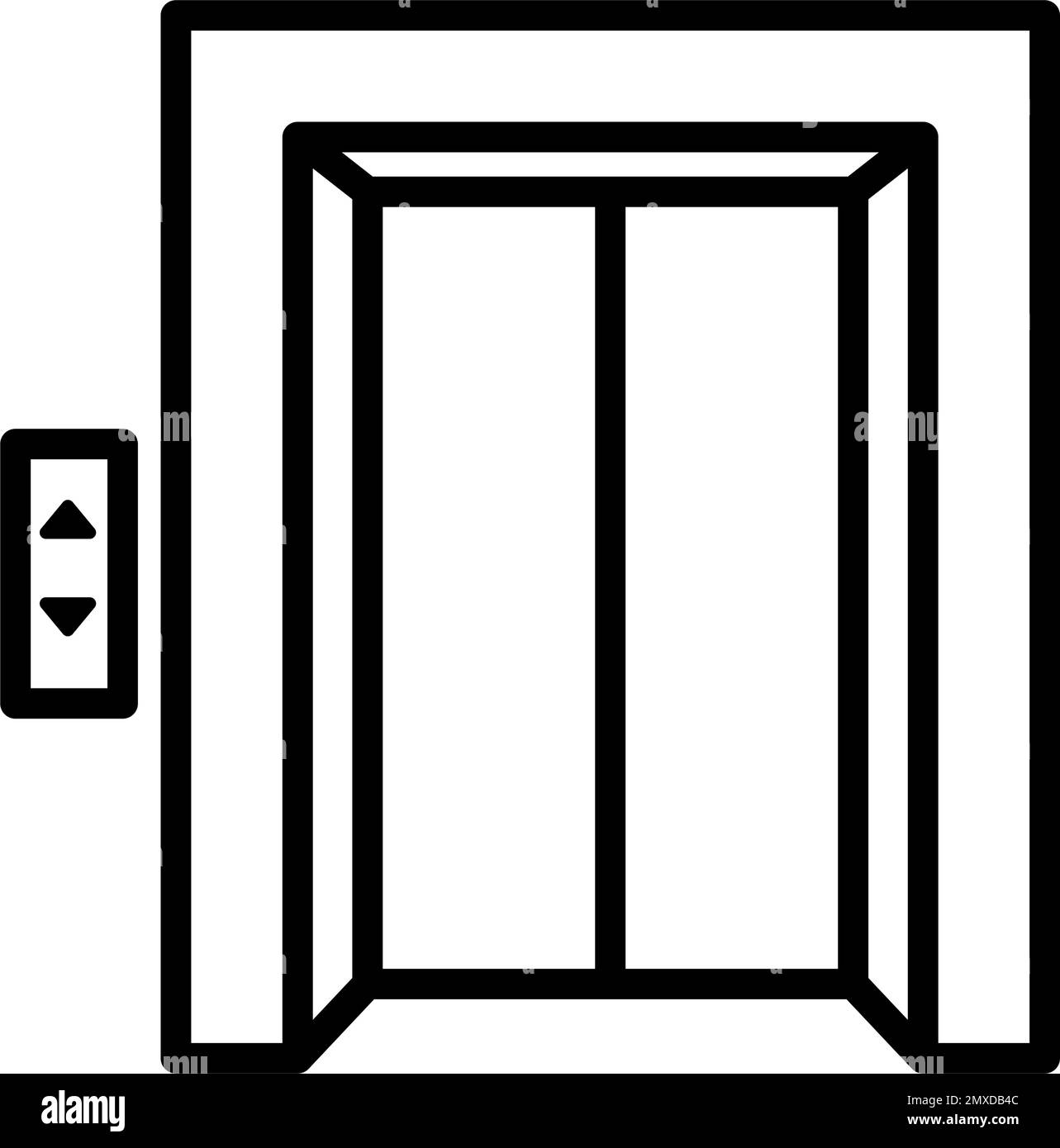 Elevator button panel Cut Out Stock Images & Pictures Alamy