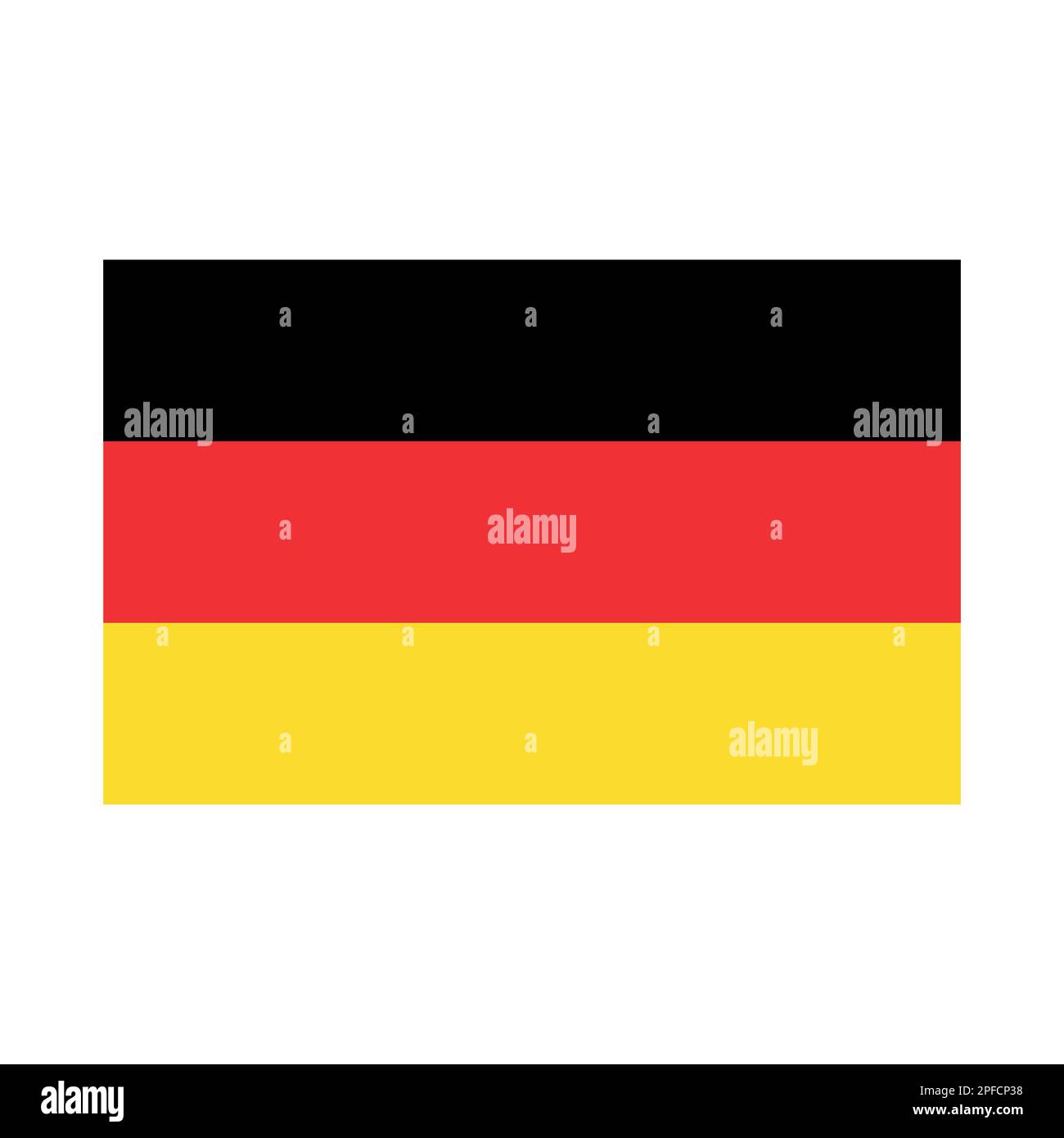 Vector flat german flag Stock Vector Image & Art Alamy