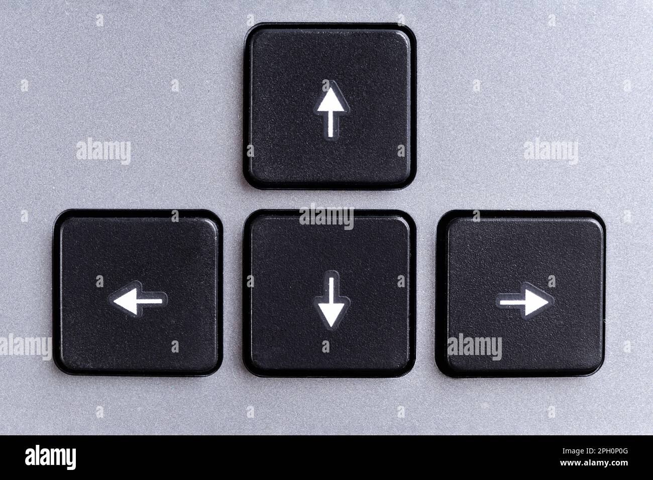 Cursor keys, left, right, top, down, direction keys or navigation arrow