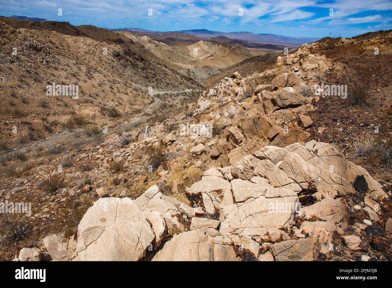 Black Eagle Mine Road, California Stock Photo Alamy