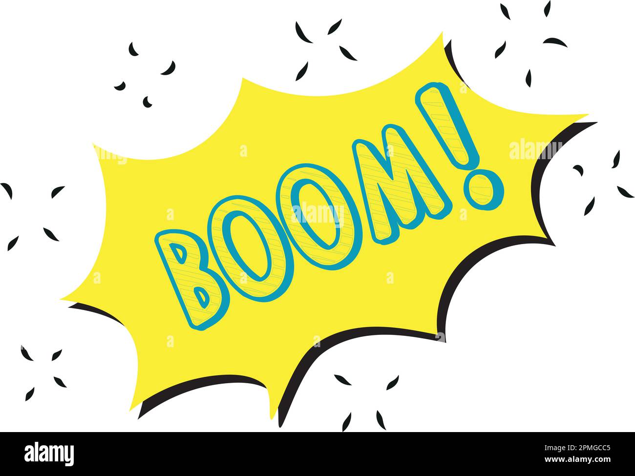 Boom boom word Stock Vector Images Alamy