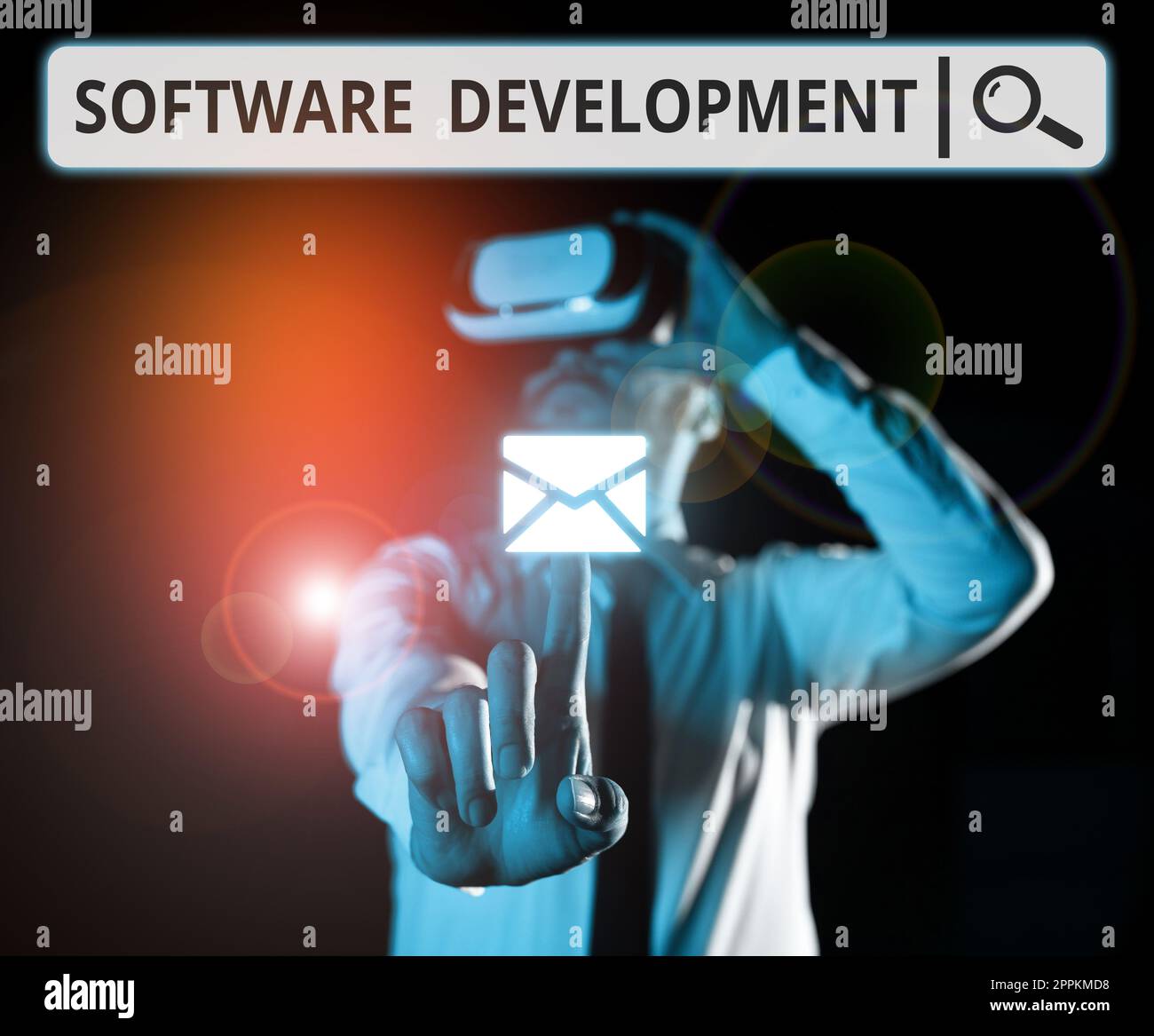Writing displaying text Software Development. Conceptual photo software