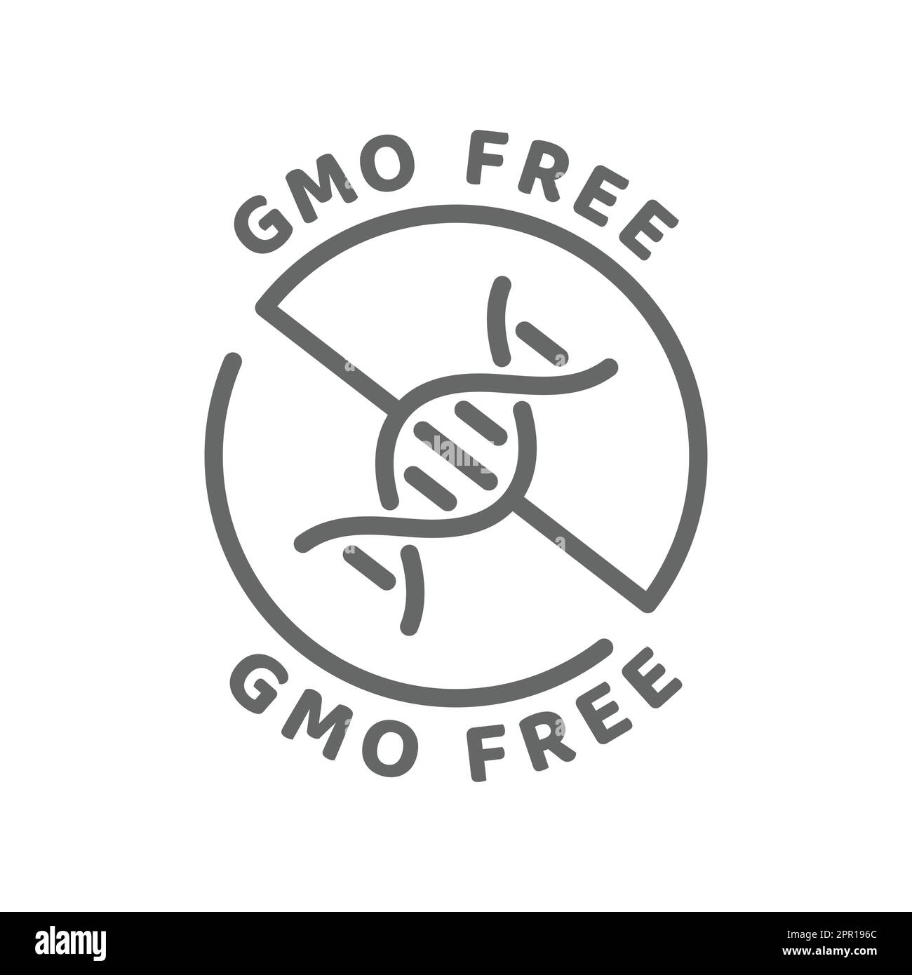 Gmo free vector icon Stock Vector Image & Art Alamy