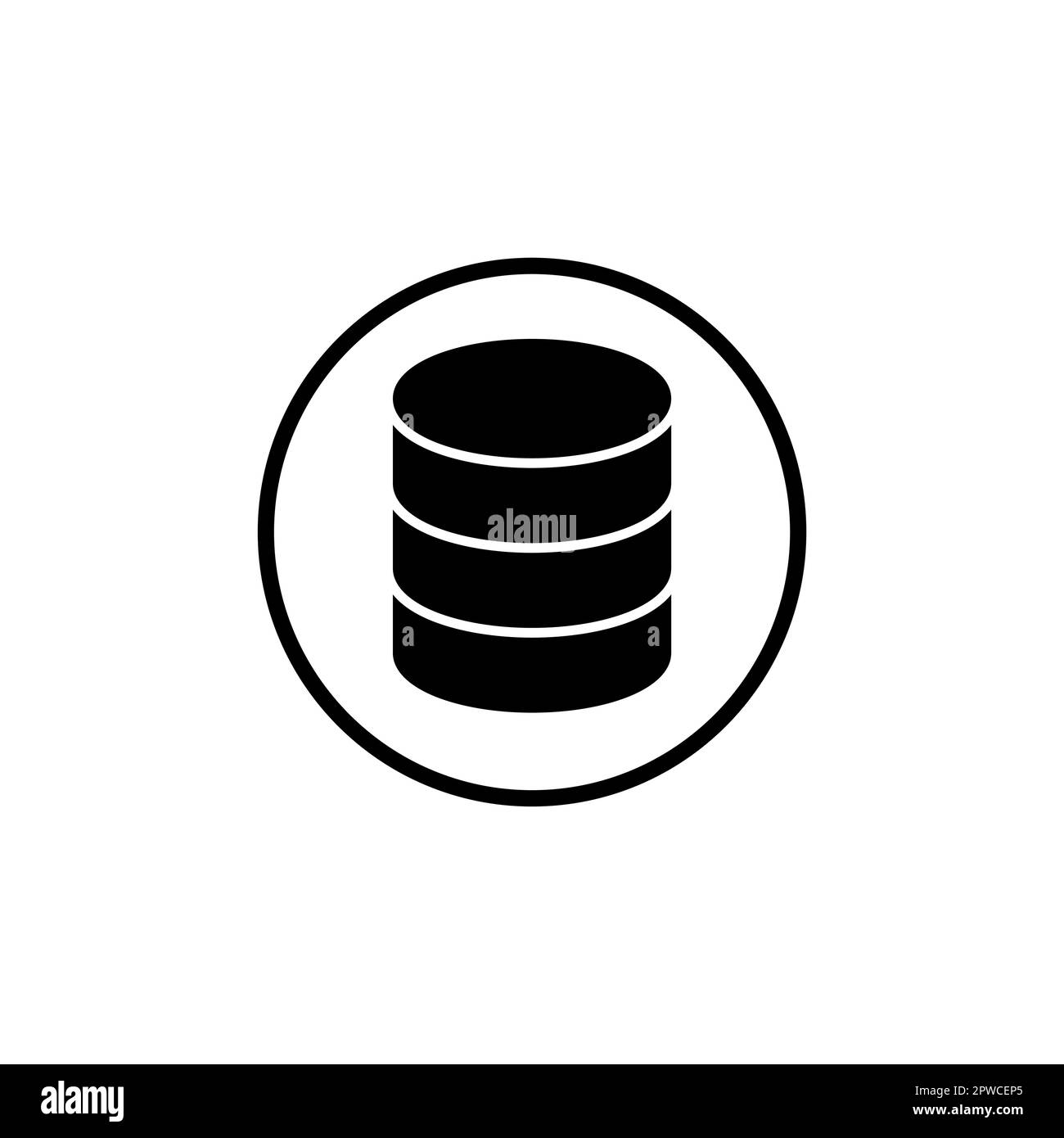 Database icon vector. server icon. storage Stock Vector Image & Art Alamy