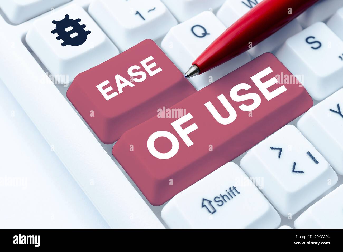 Sign displaying Ease Of Use. Word for User friendly easy to operate