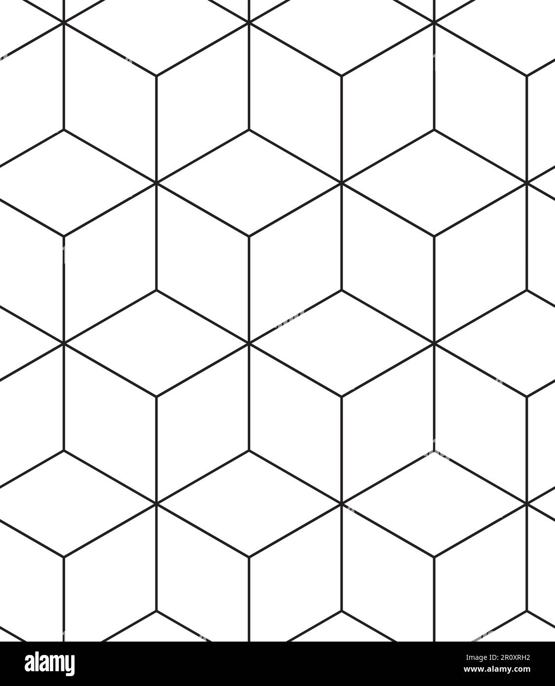 Abstract geometric pattern background with hexagonal and triangular