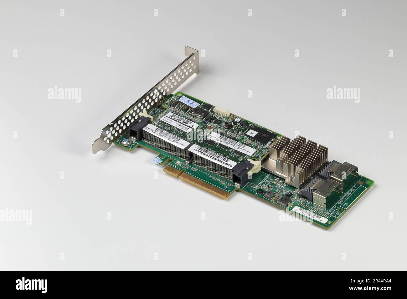 The new disk array controller card ( Raid ) with with double mini sas
