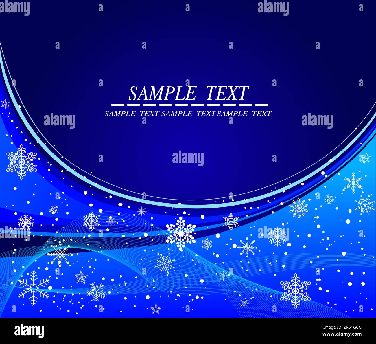 Snowy arch Stock Vector Images Alamy