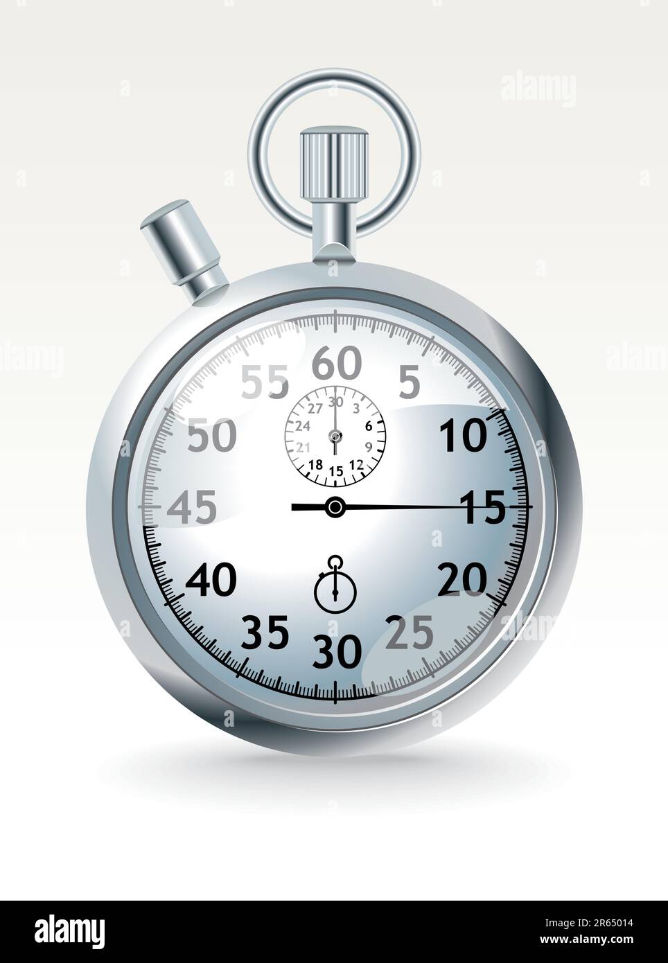 vector chrome stopwatch vector illustration Stock Vector Image & Art Alamy