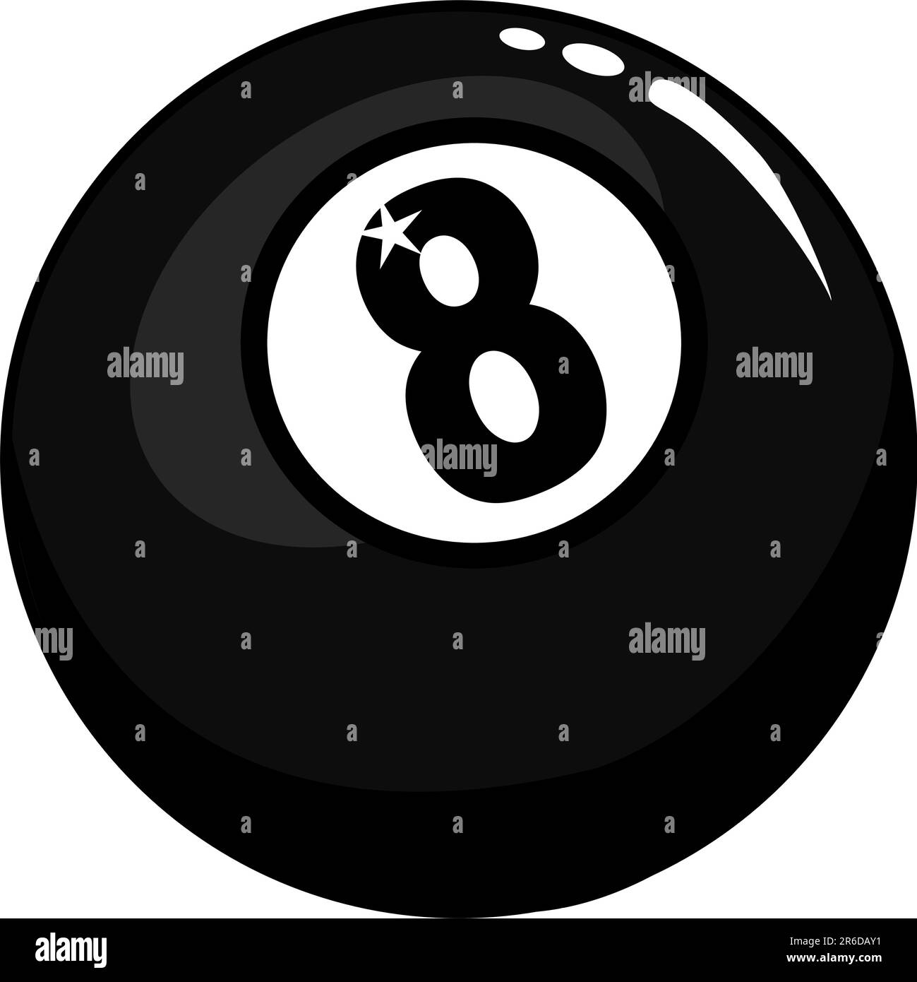 The eight ball Stock Vector Image & Art Alamy