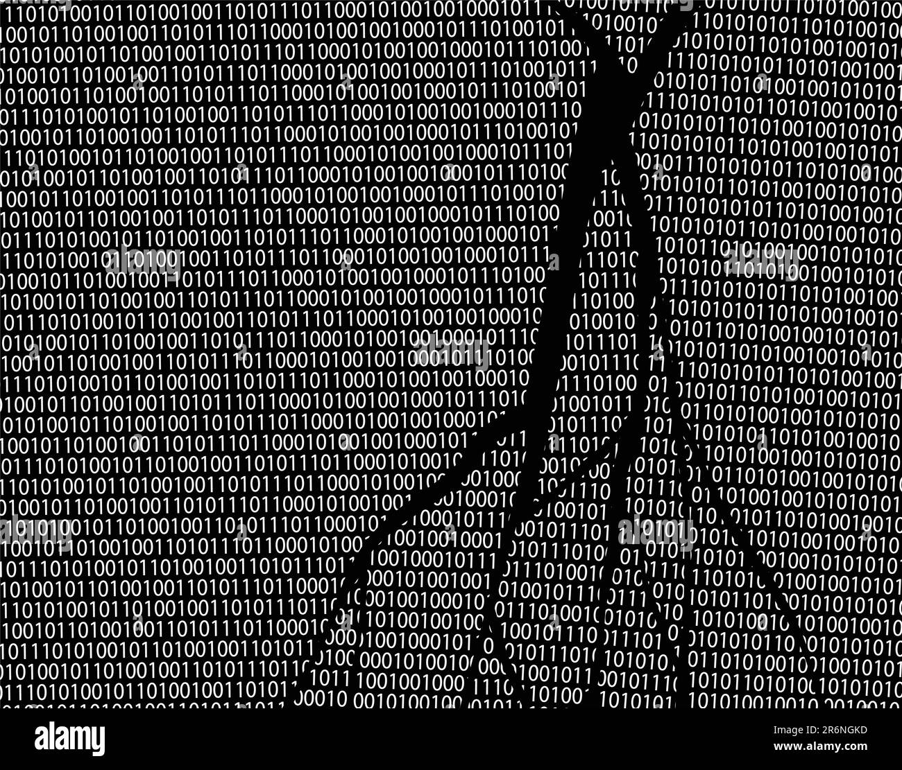 Editable vector abstract design of broken code Stock Vector Image & Art
