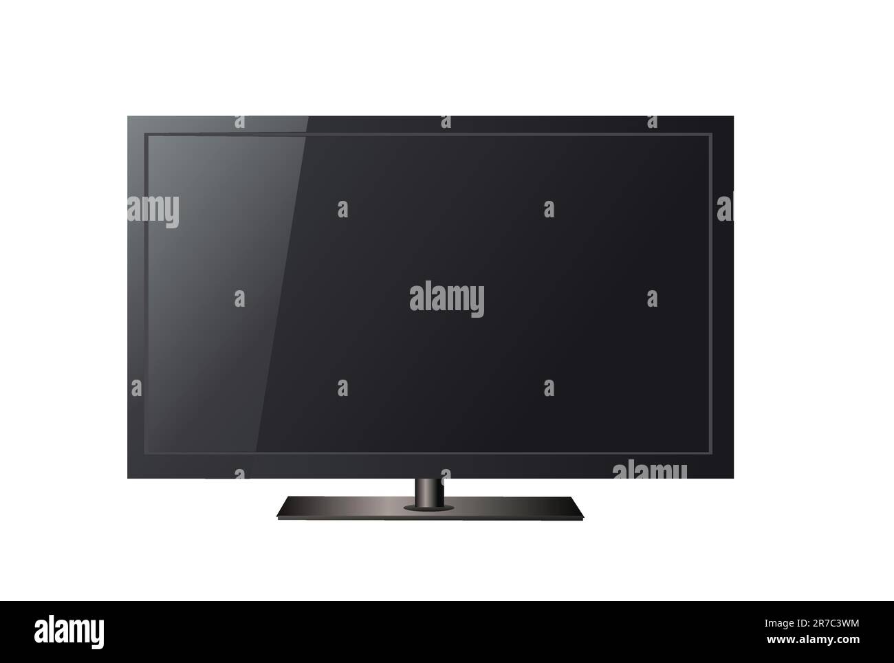 Plasma LCD TV Stock Vector Image & Art Alamy
