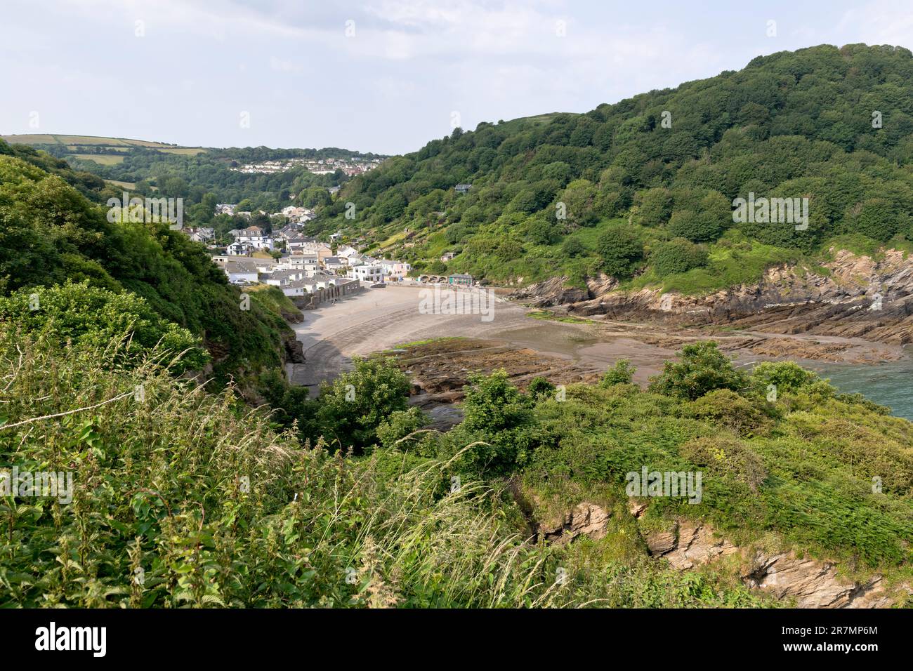 Hele Bay, North Devon, England Stock Photo Alamy