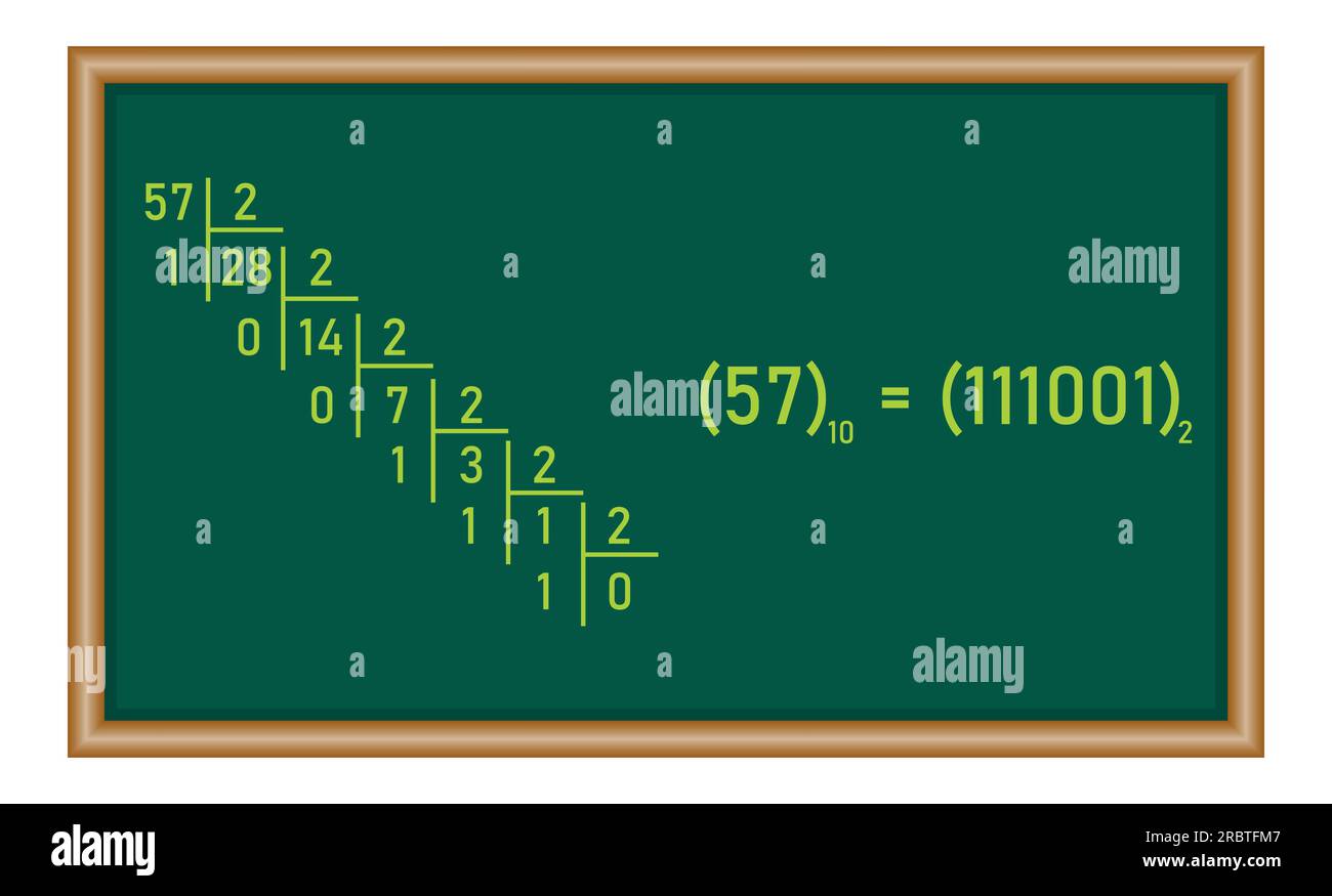 The binary number system. Binary to decimal conversion. Value of digits