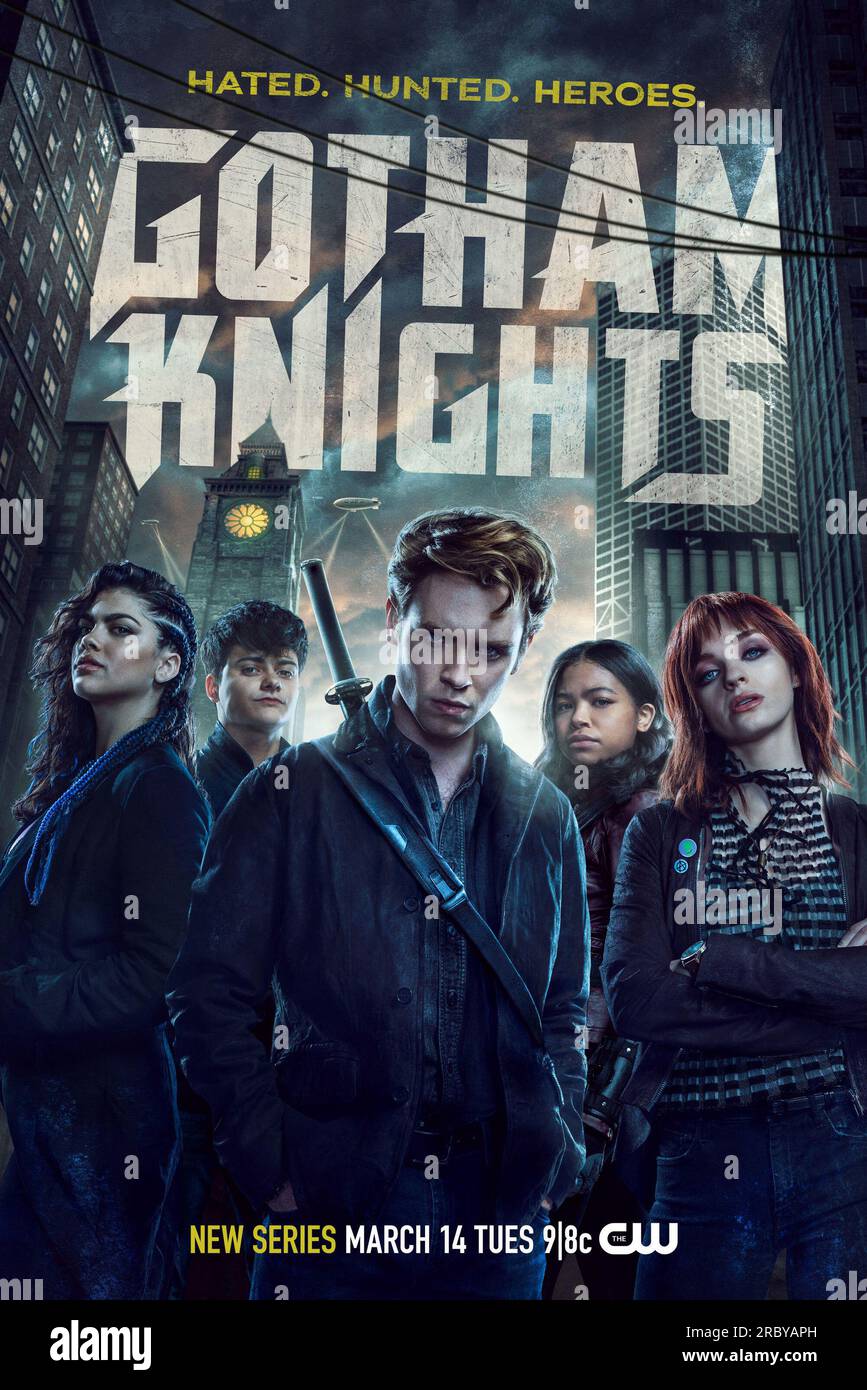 Gotham Knights poster Stock Photo Alamy