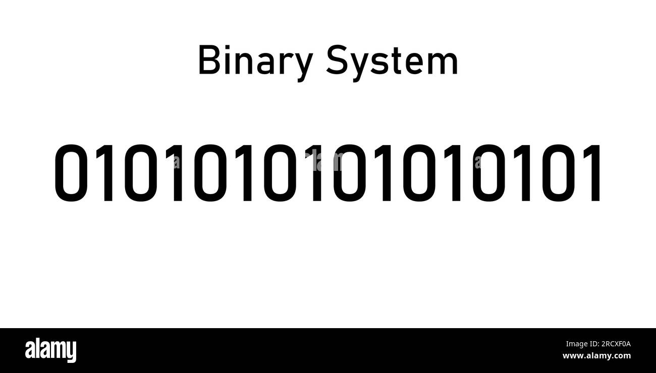 The binary number system. Binary to decimal conversion. Value of digits in the binary numeral