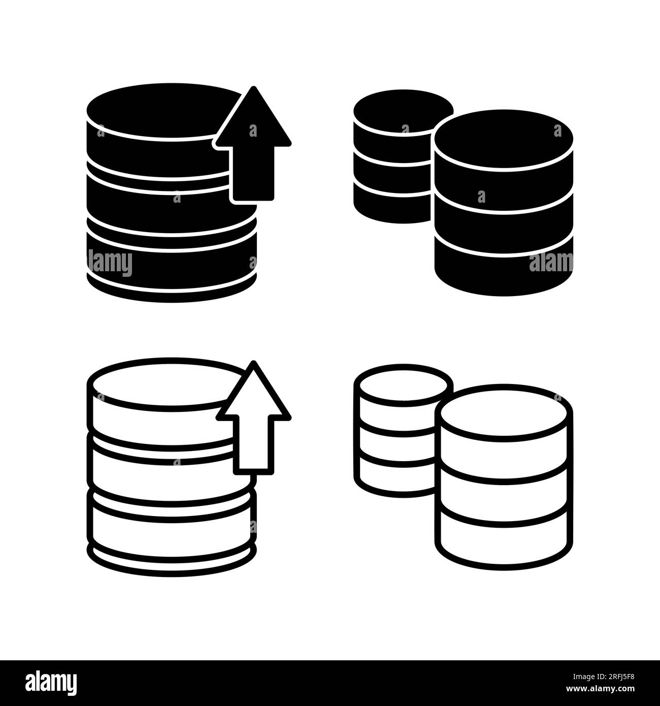 Database icon vector. server icon. storage Stock Vector Image & Art Alamy