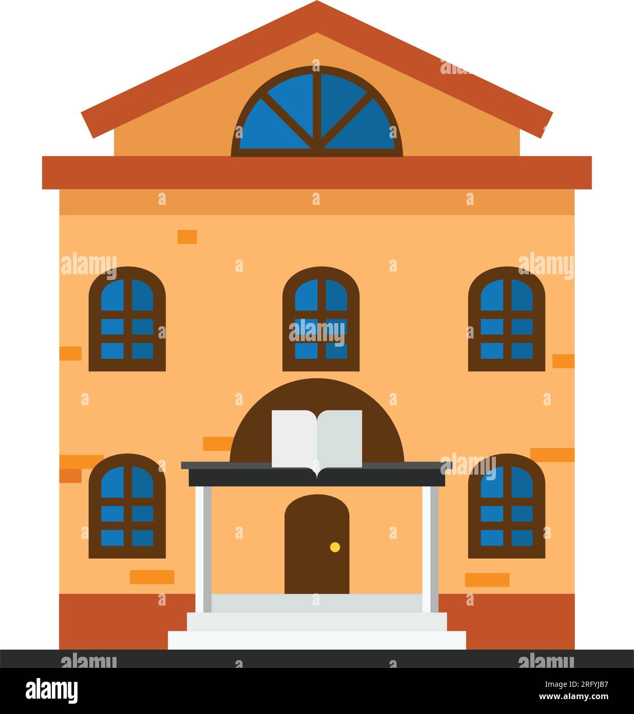 Library building icon Stock Vector Image & Art Alamy