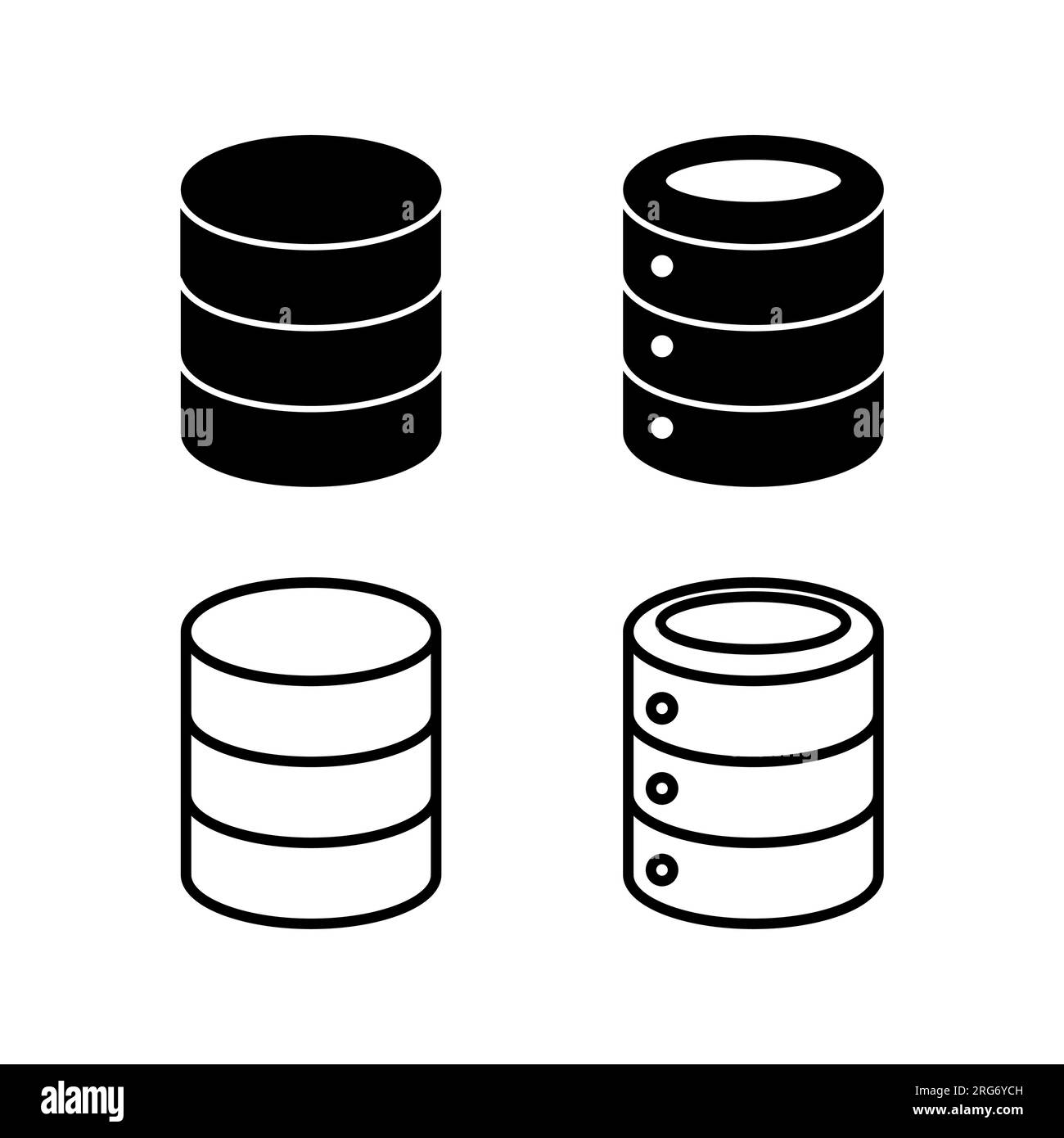 Database icon vector. server icon. storage Stock Vector Image & Art Alamy