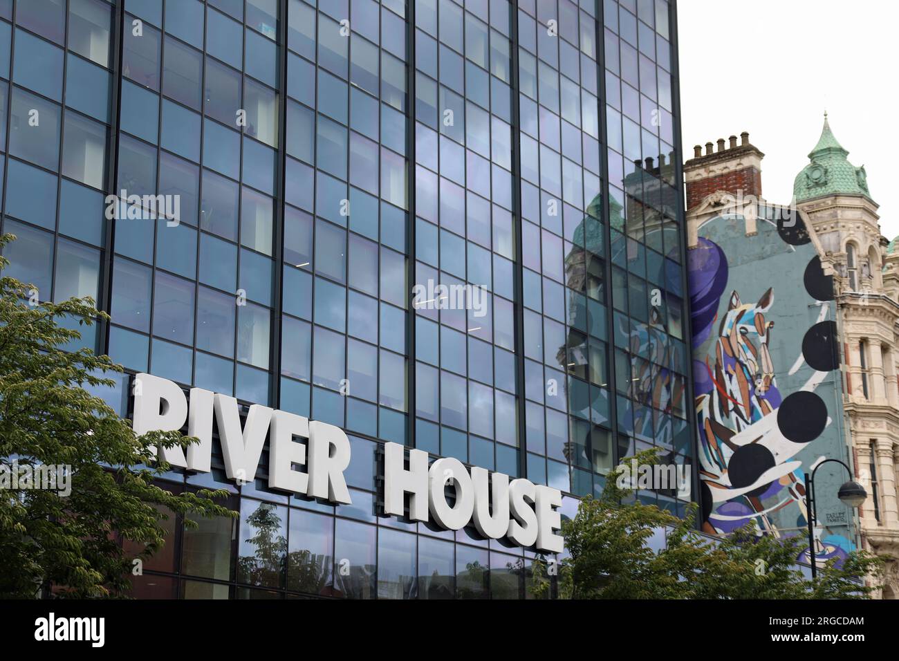 River House in Belfast Stock Photo Alamy