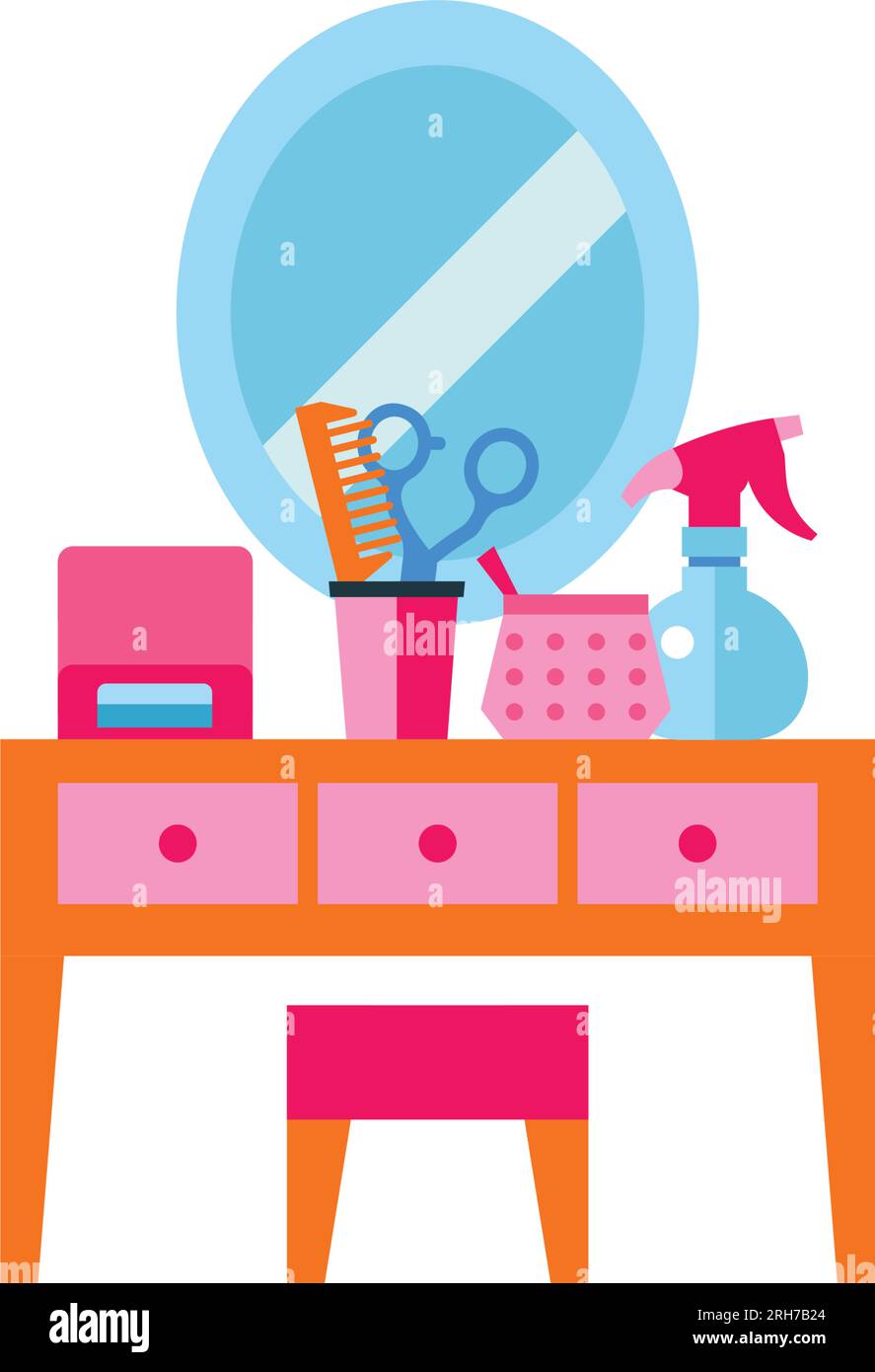 Dressing table icon Stock Vector Image & Art Alamy