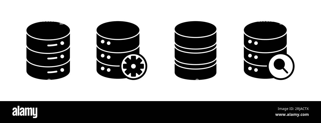 Database icon vector. server icon. storage Stock Vector Image & Art Alamy
