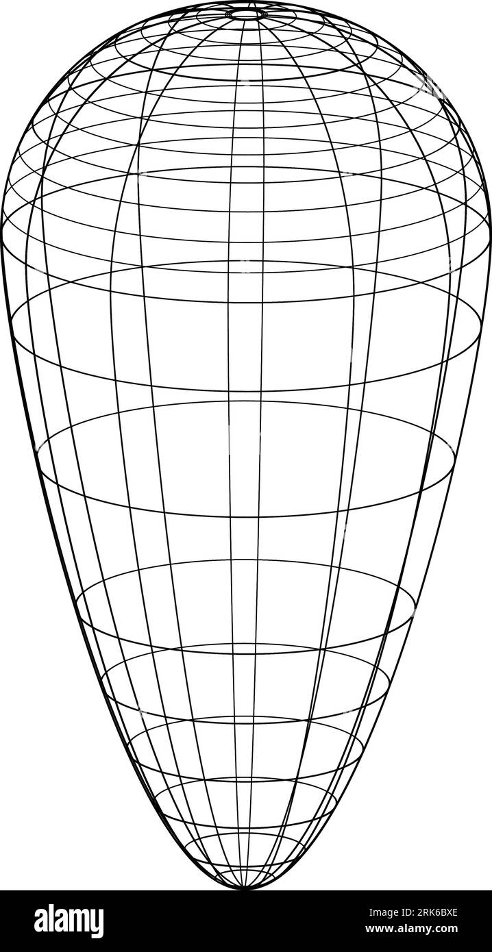 3D mesh grid, net wire, vector. 3D wireframe or geometric network in lines or mesh grid frames