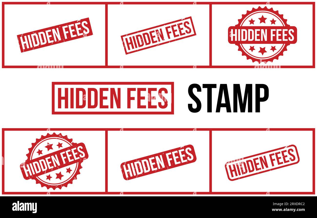 Stamp fees Stock Vector Images Alamy