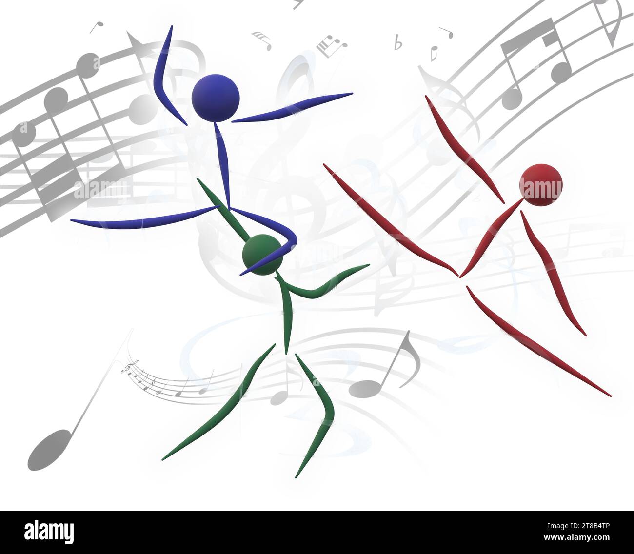 Stick figure dance hires stock photography and images Alamy