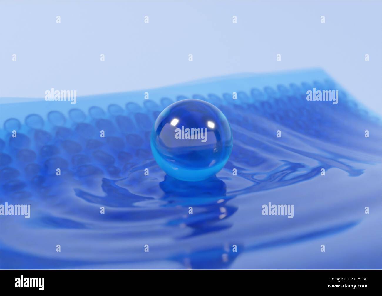 Material magnification method technique Special material Stock Photo