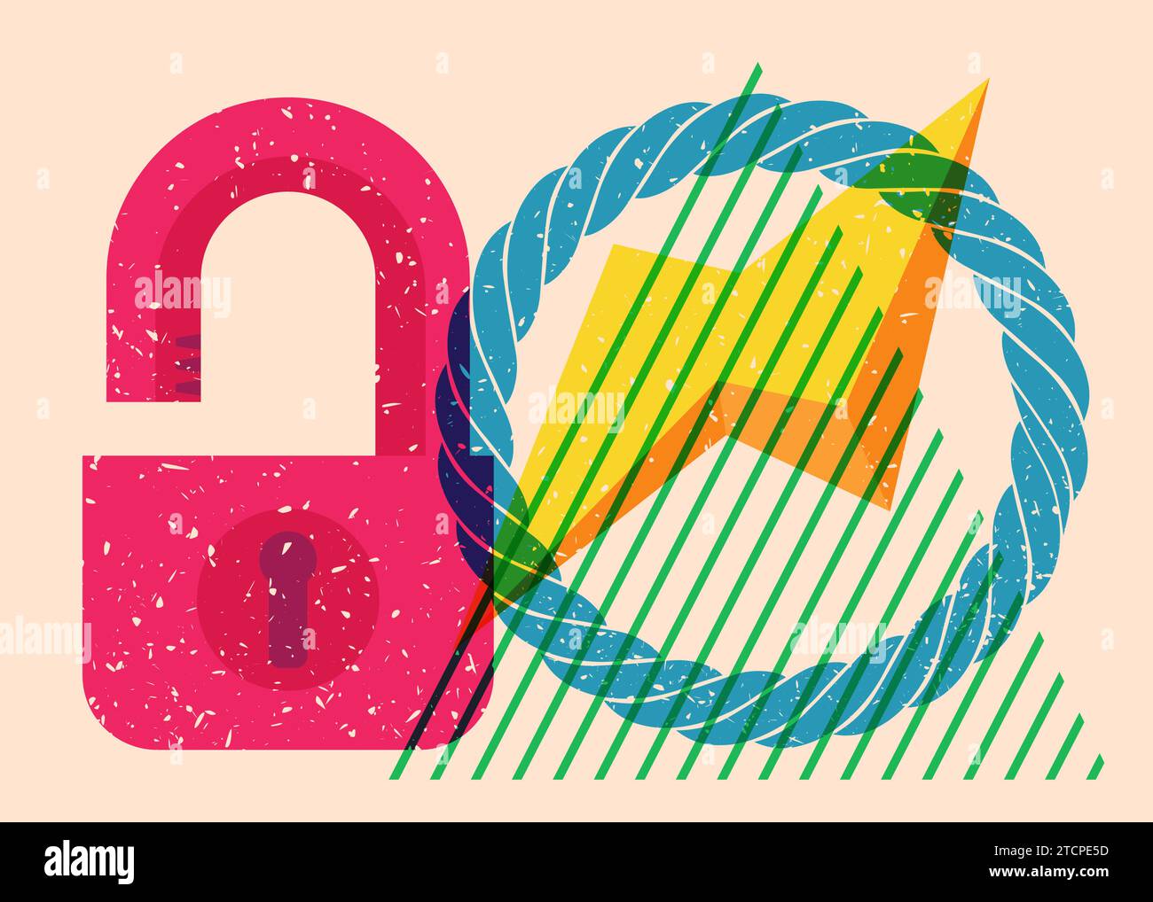 Closing in paper Stock Vector Images Alamy