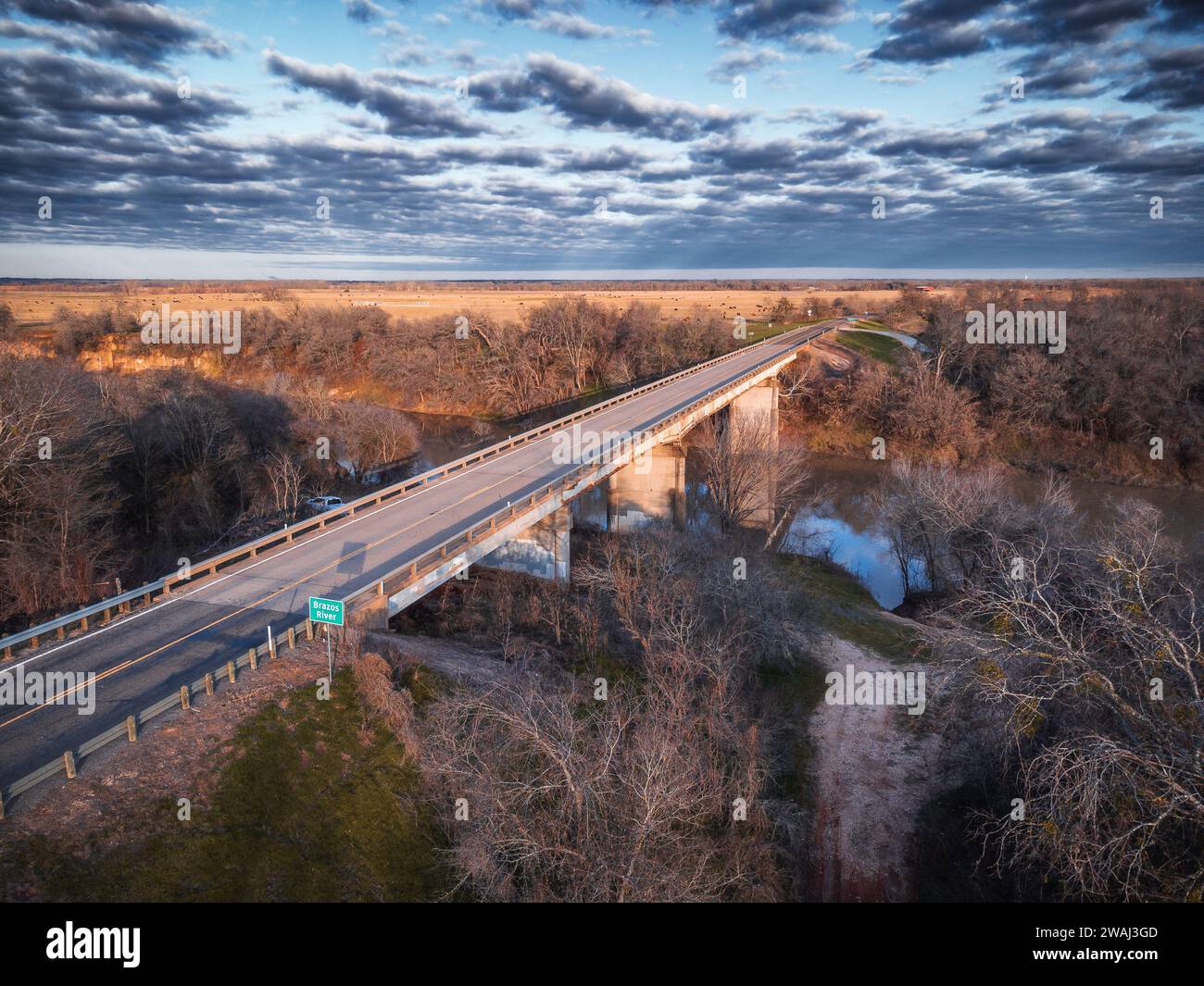 The Brazos River Stock Photo Alamy