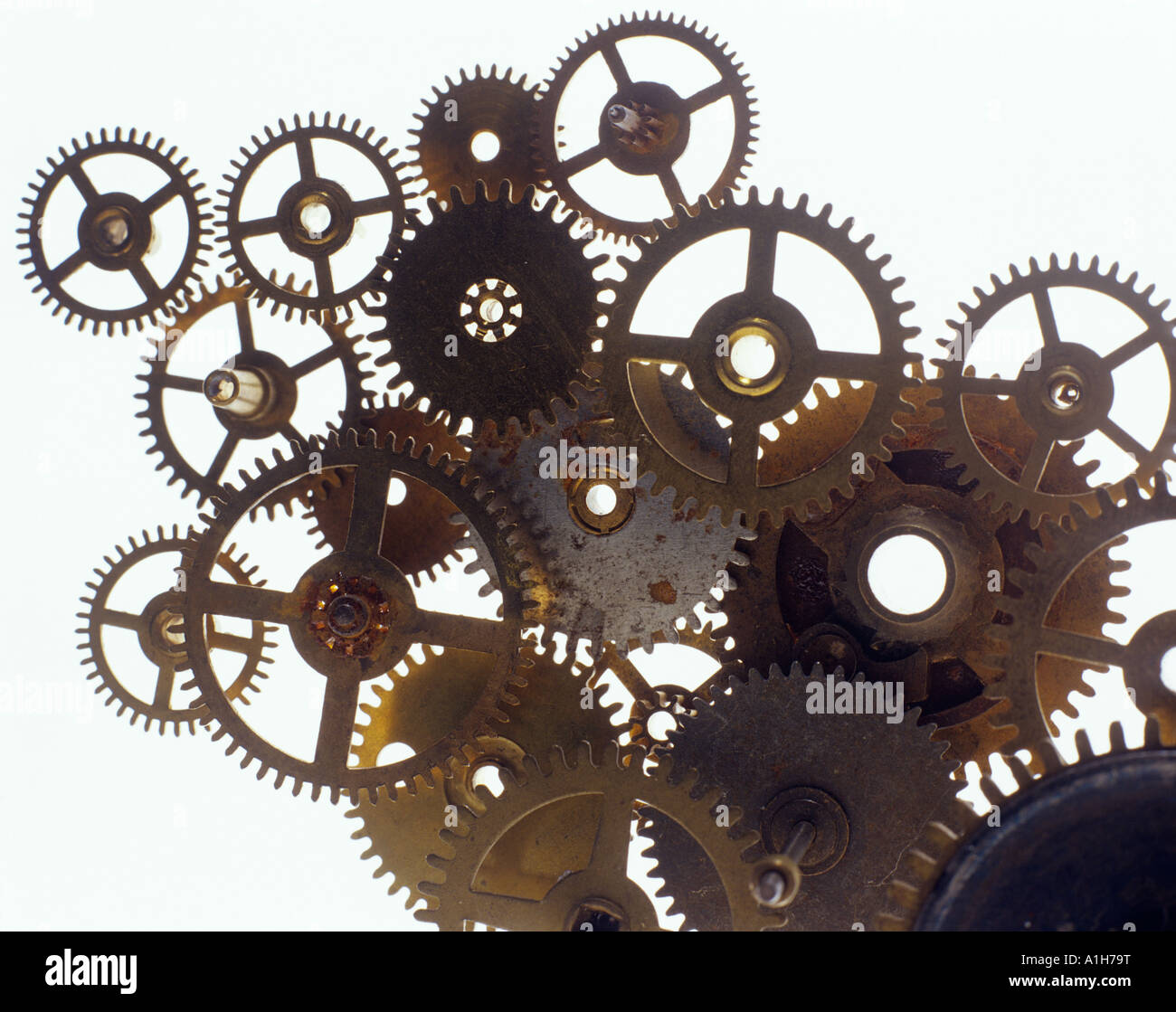 Clock cogs hires stock photography and images Alamy
