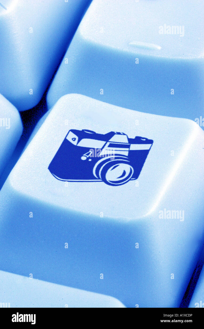 key with a camera Stock Photo Alamy