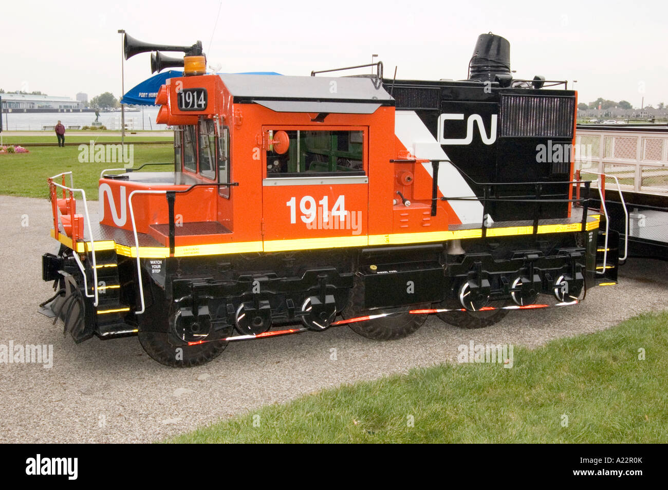 Small Train Engine Stock Photo - Alamy
