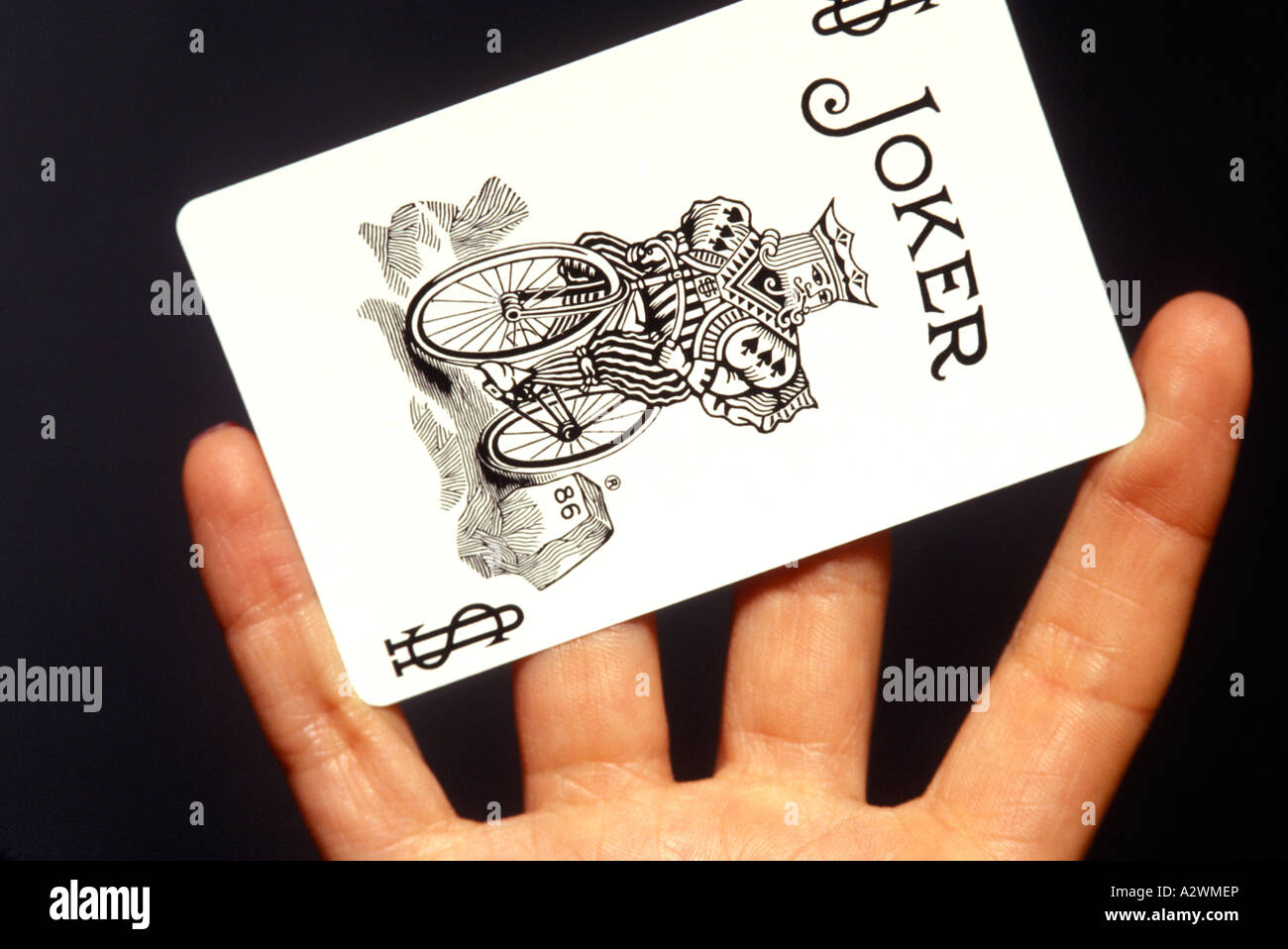 Playing card, close up Stock Photo Alamy