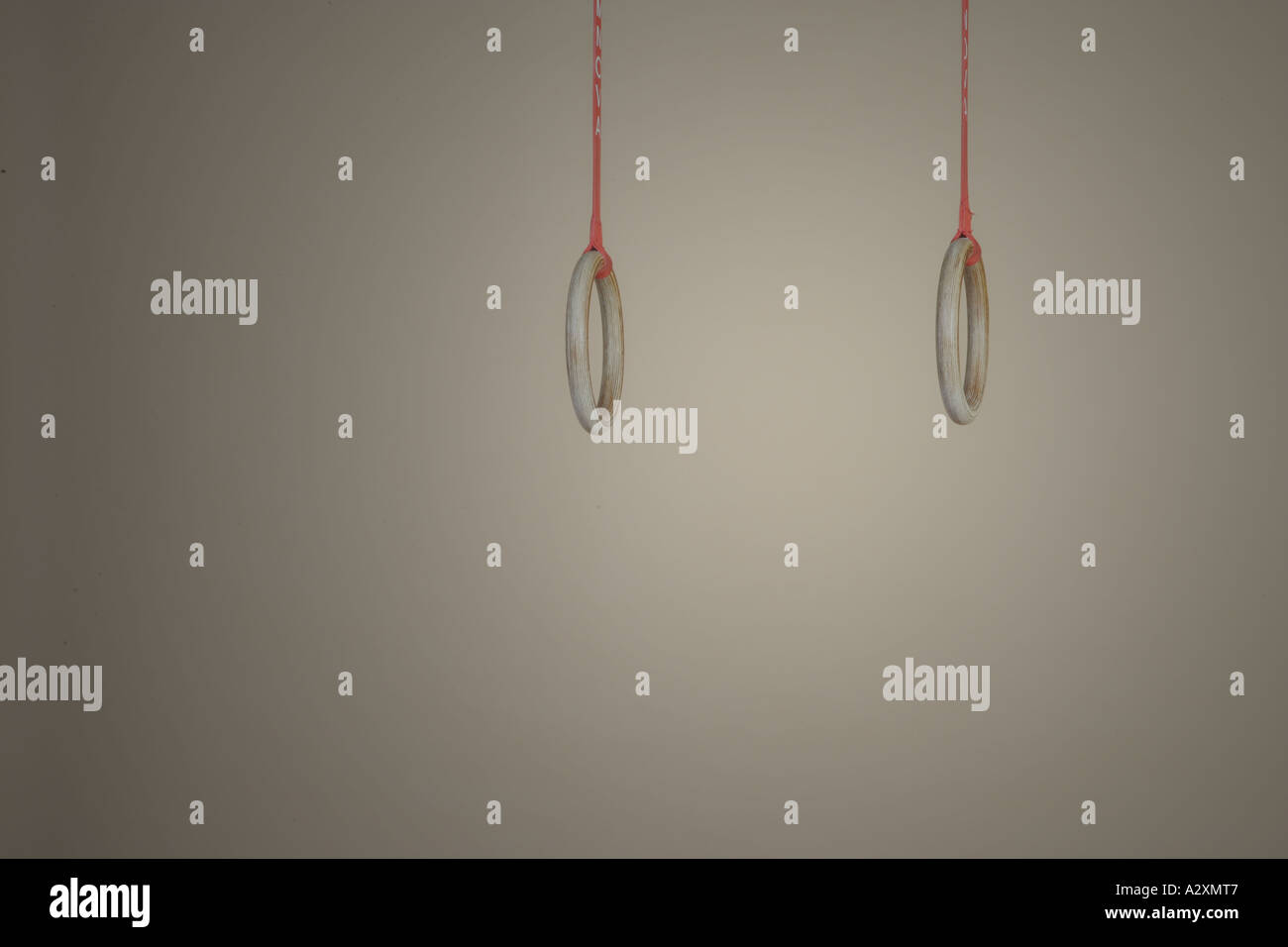 Gymnastic Rings,Olympics 2012 Stock Photo Alamy