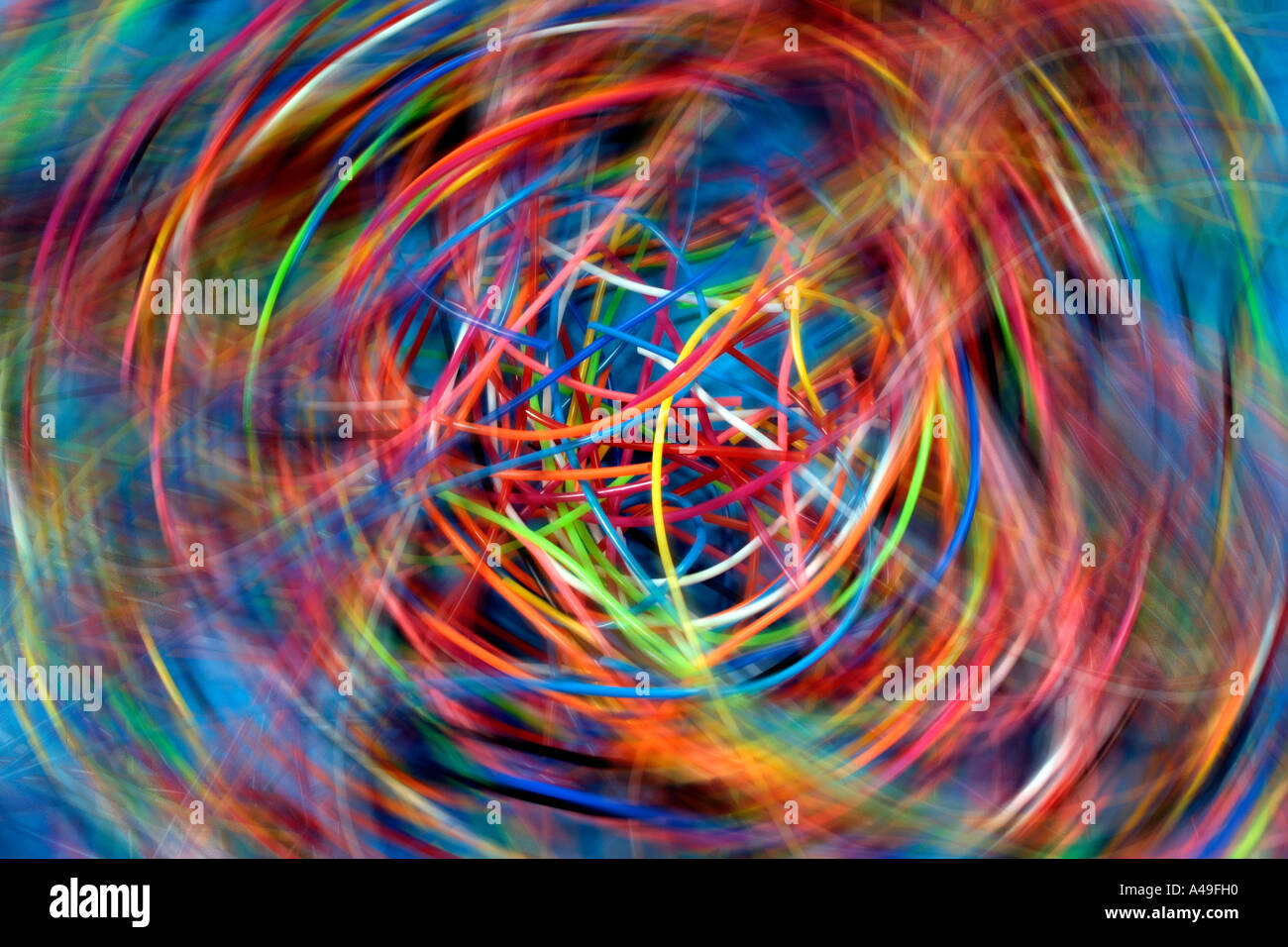 multi coloured string Stock Photo Alamy