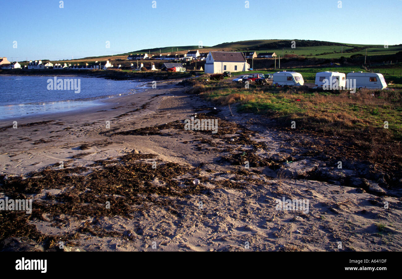 Port Logan Beach Stock Photo Alamy