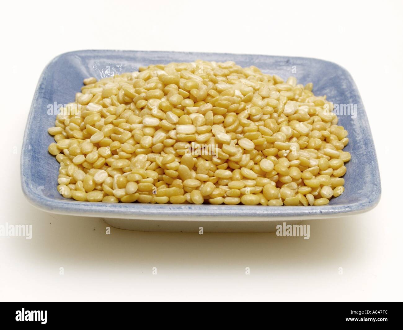 Dried Split Peas Stock Photo Alamy
